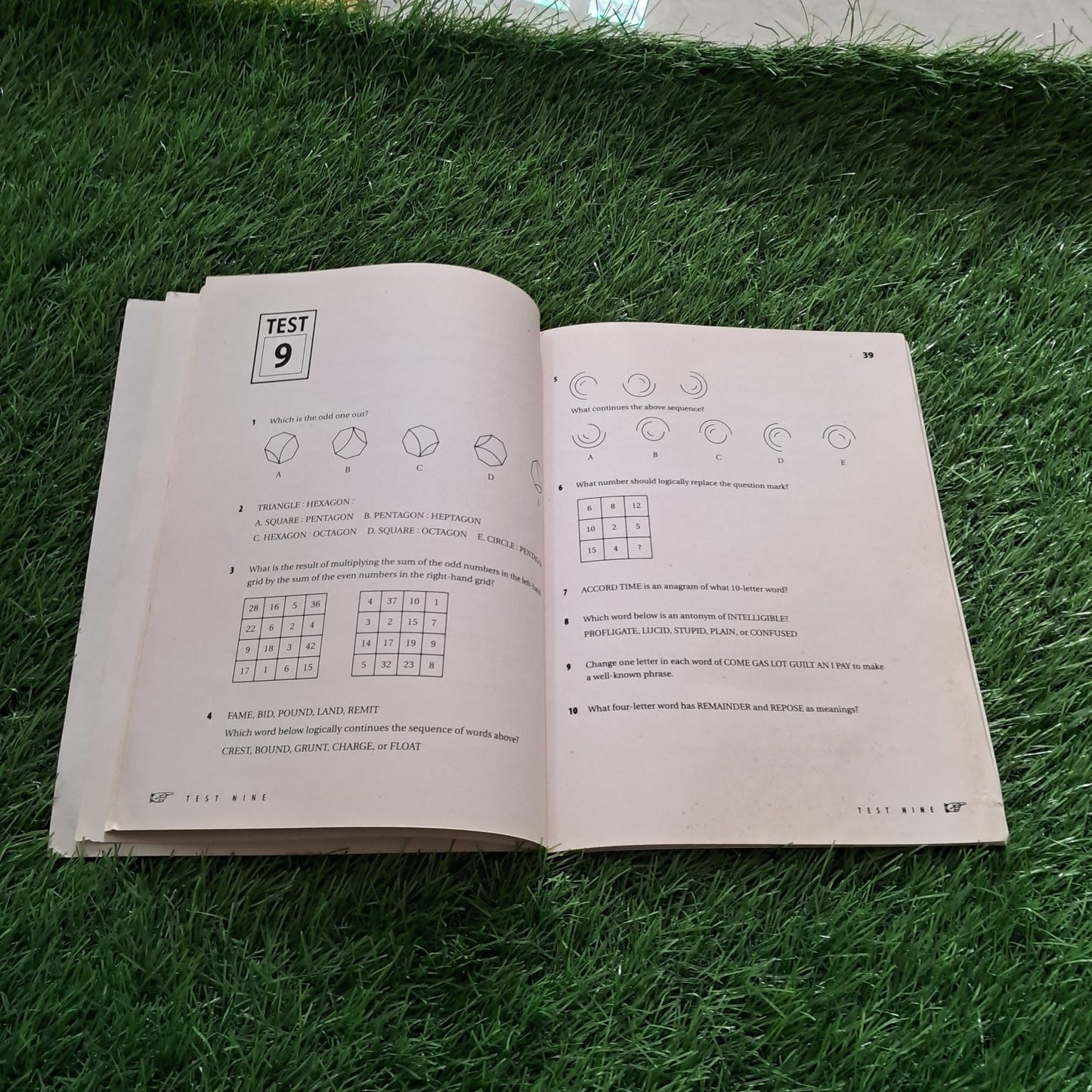 CHALLENGING IQ TEST
