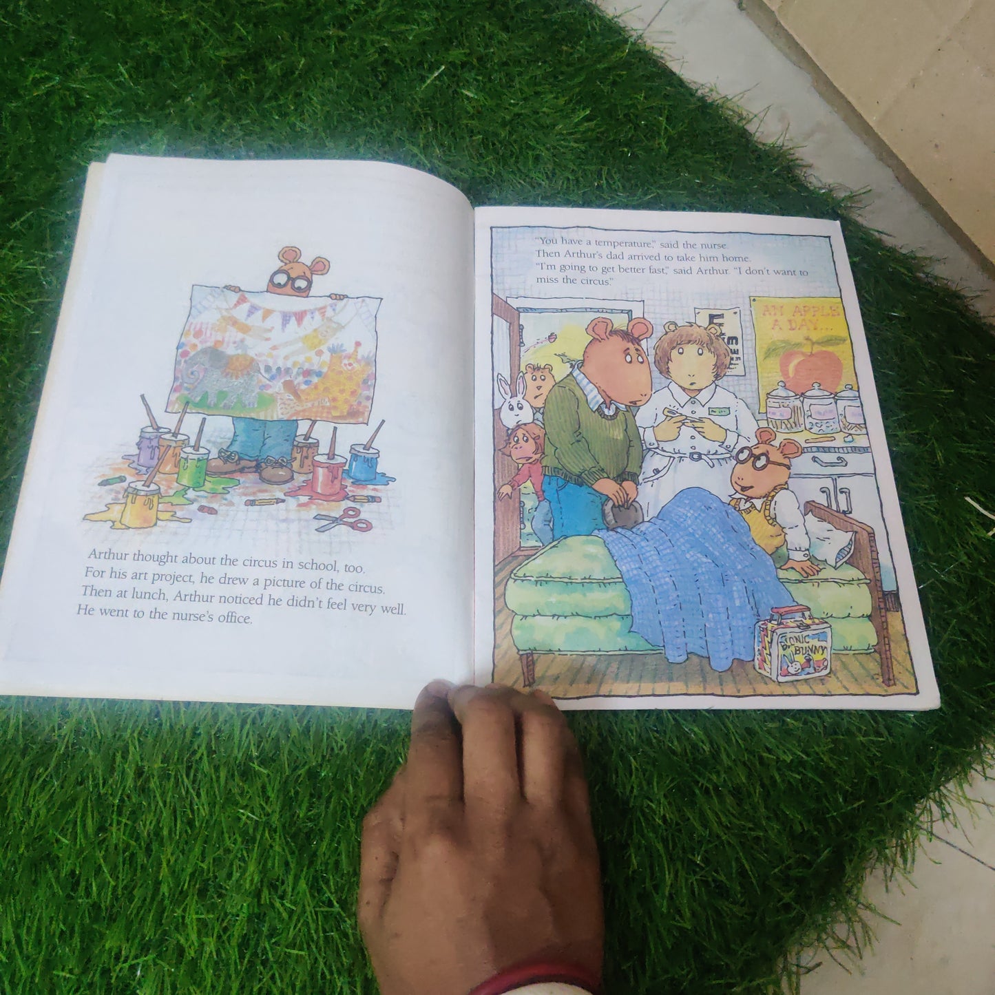 ARTHUR'S CHICKEN POX
