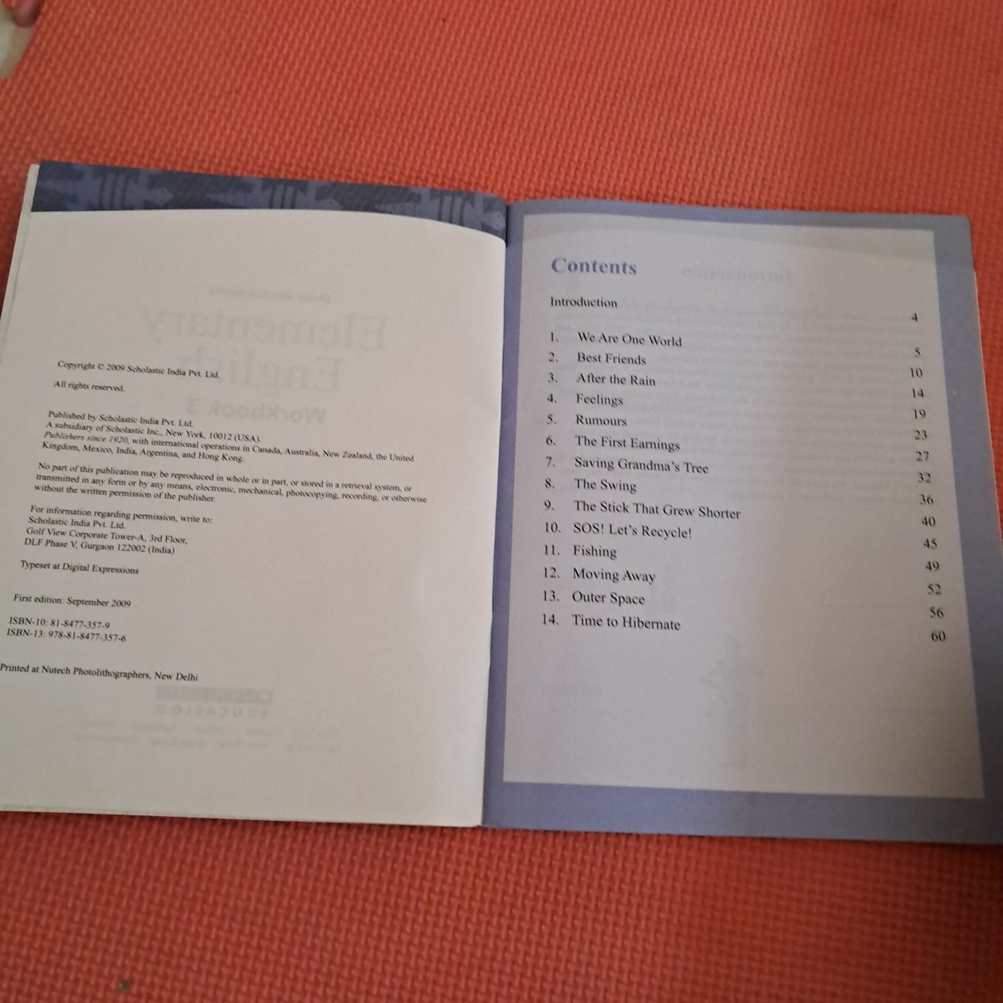 ELEMENTRY ENGLISH WORK BOOK