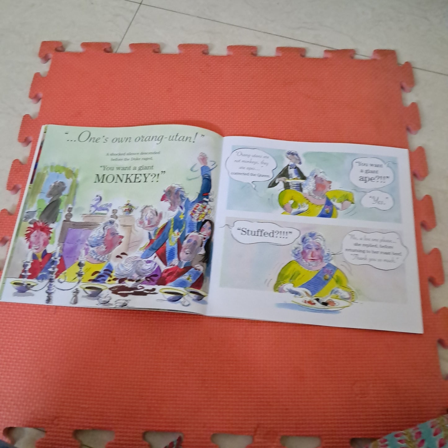 THE QUEEN'S ORANG- UTAN