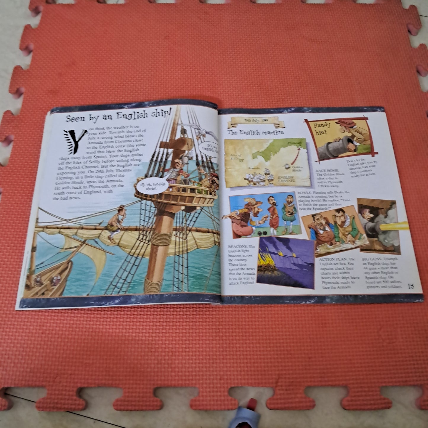 Avoid being a Tudor Sailor in the Spanish Armada