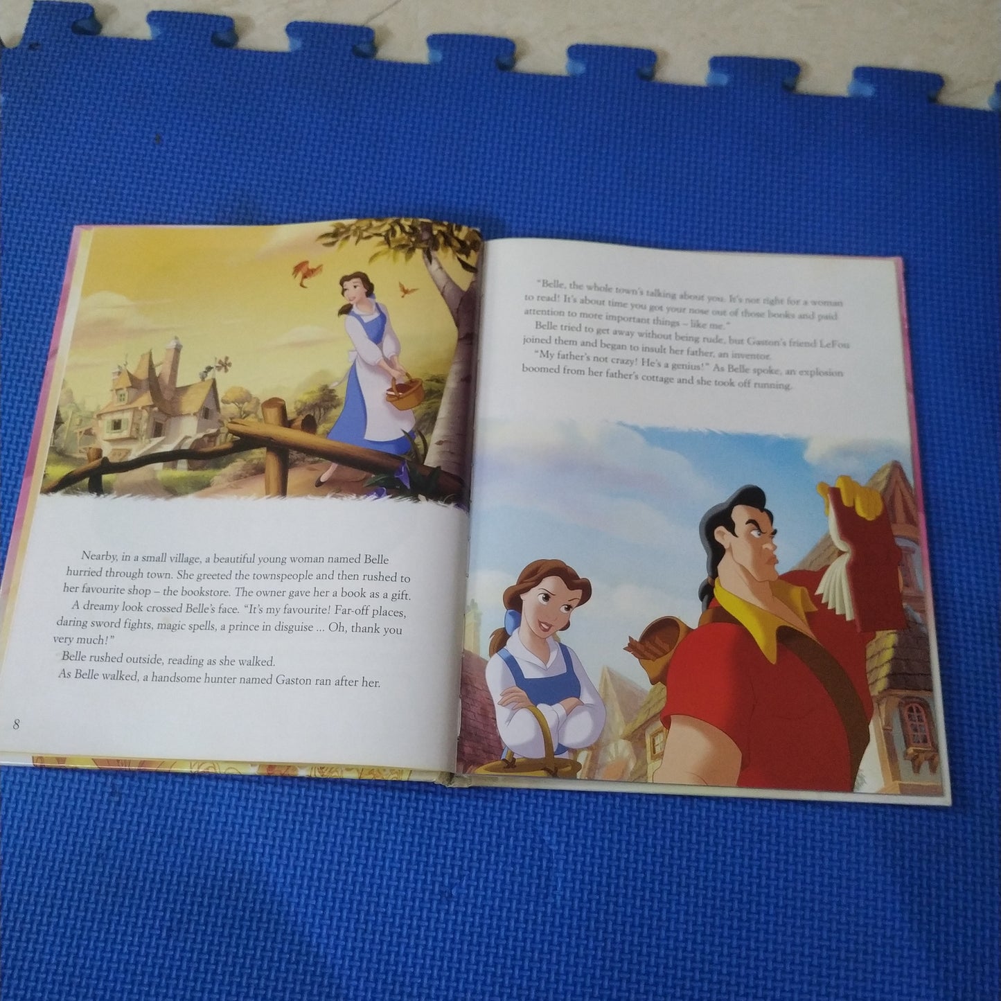 Disney Princess Beauty and Beast Read-along story