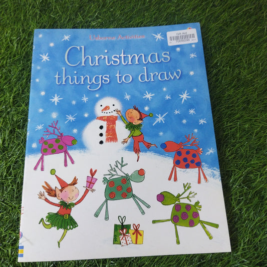 Usborne Activities Christmas things to draw