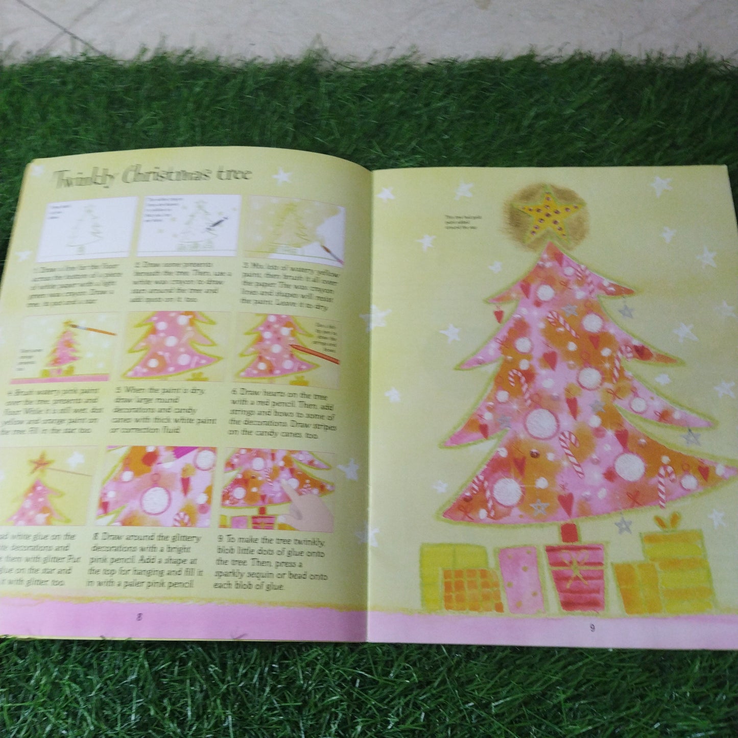 Usborne Activities Christmas things to draw