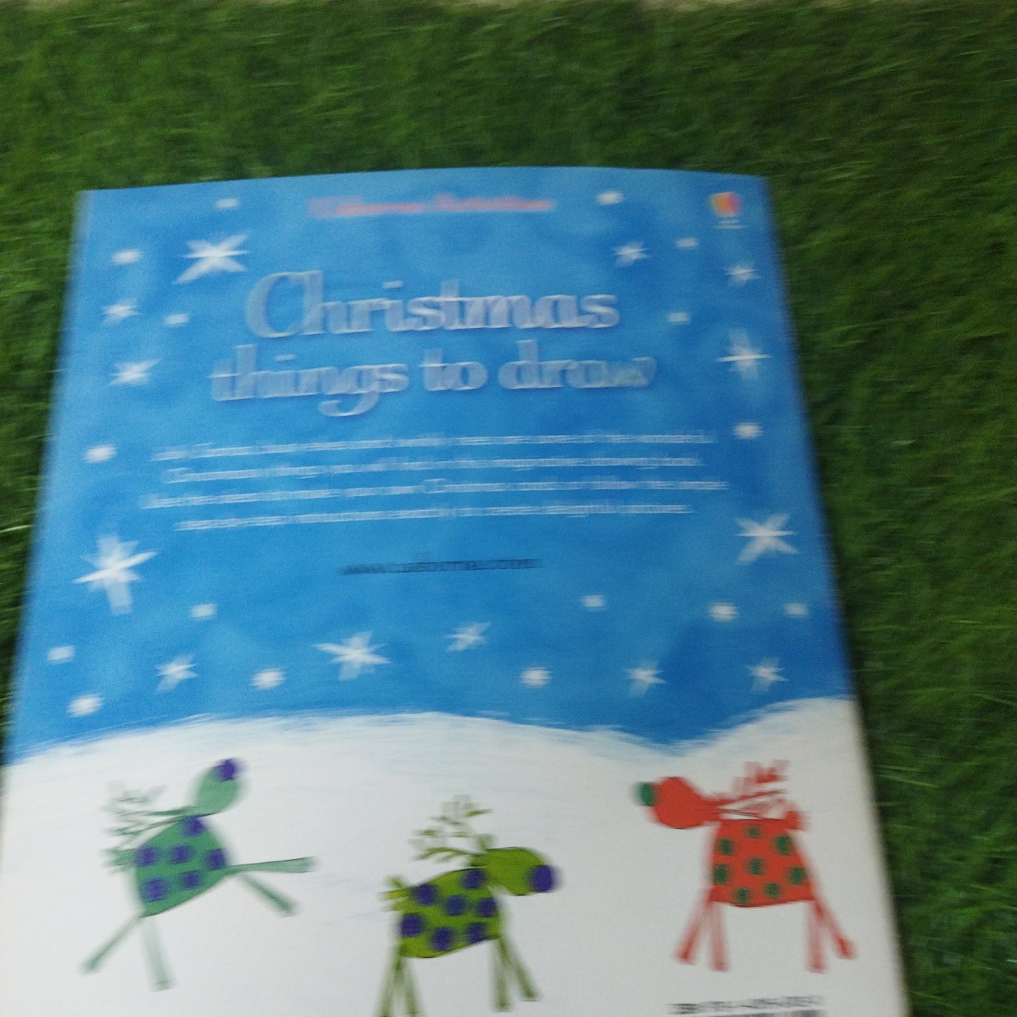 Usborne Activities Christmas things to draw