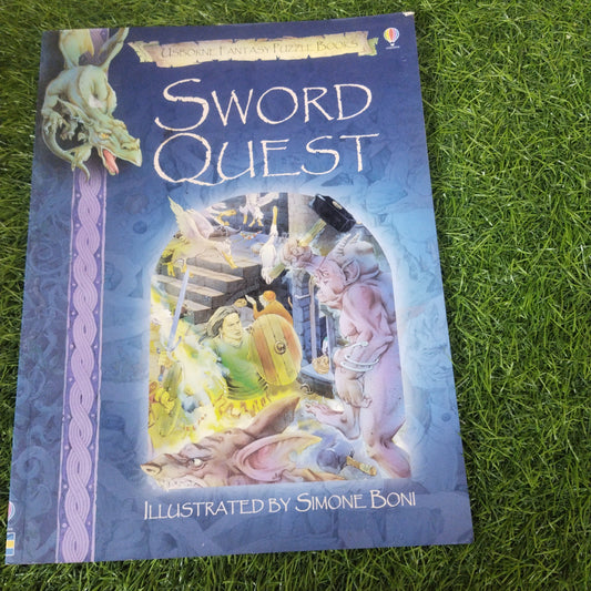 Usborne Fantasy books Sword Quest