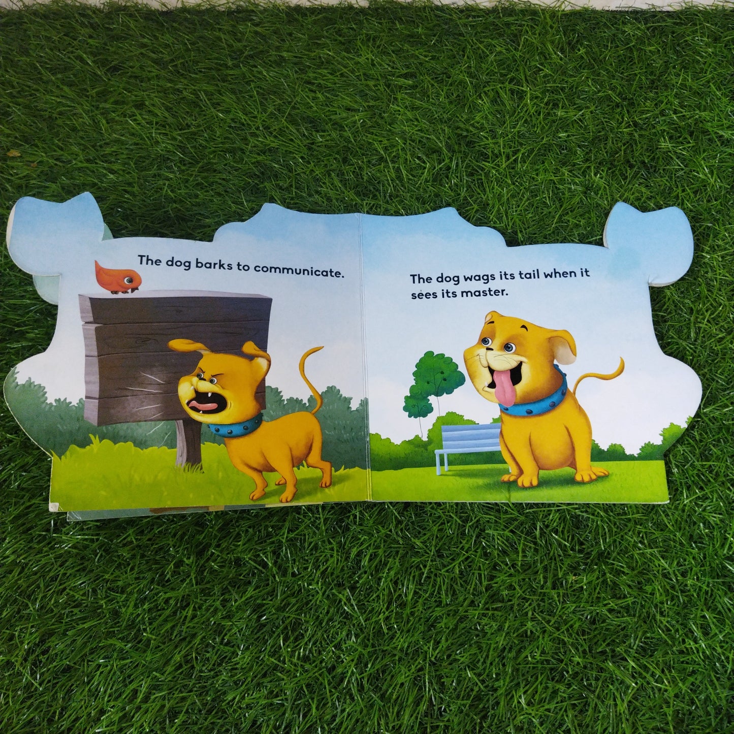 Dog Cut out Book