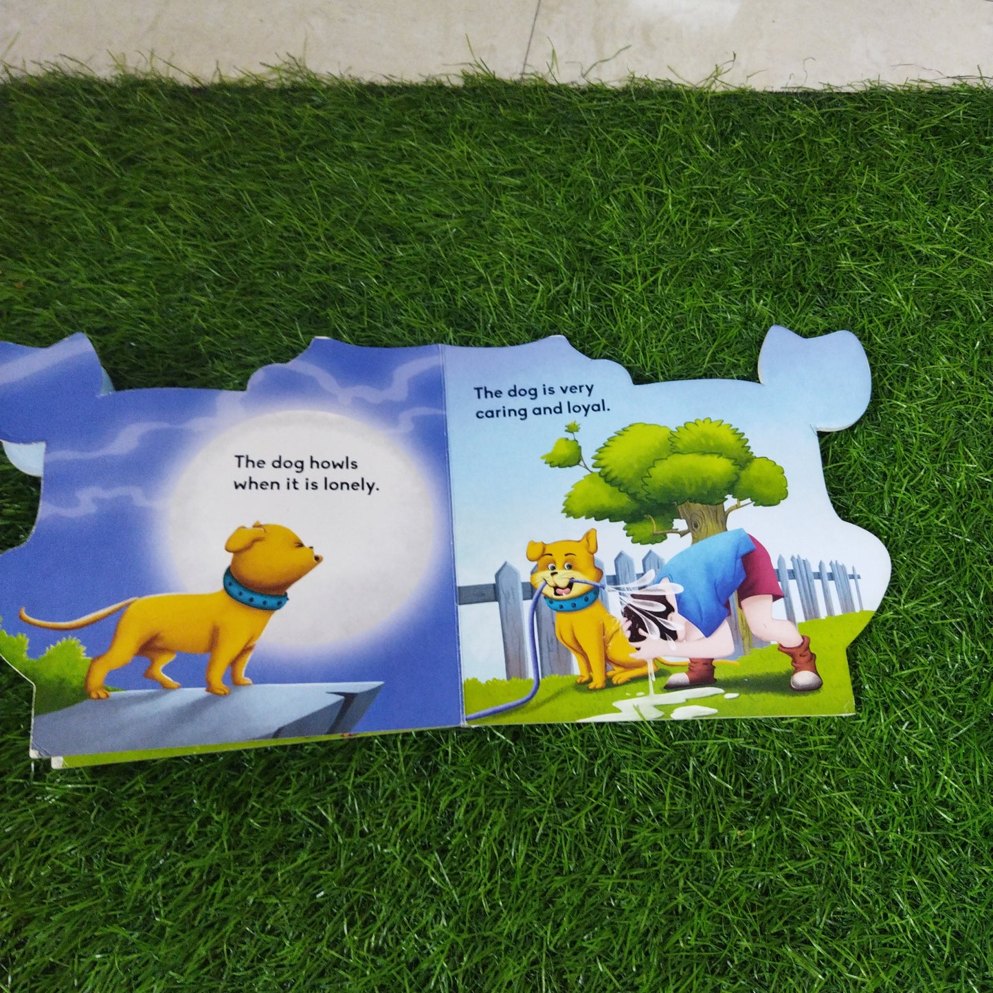 Dog Cut out Book