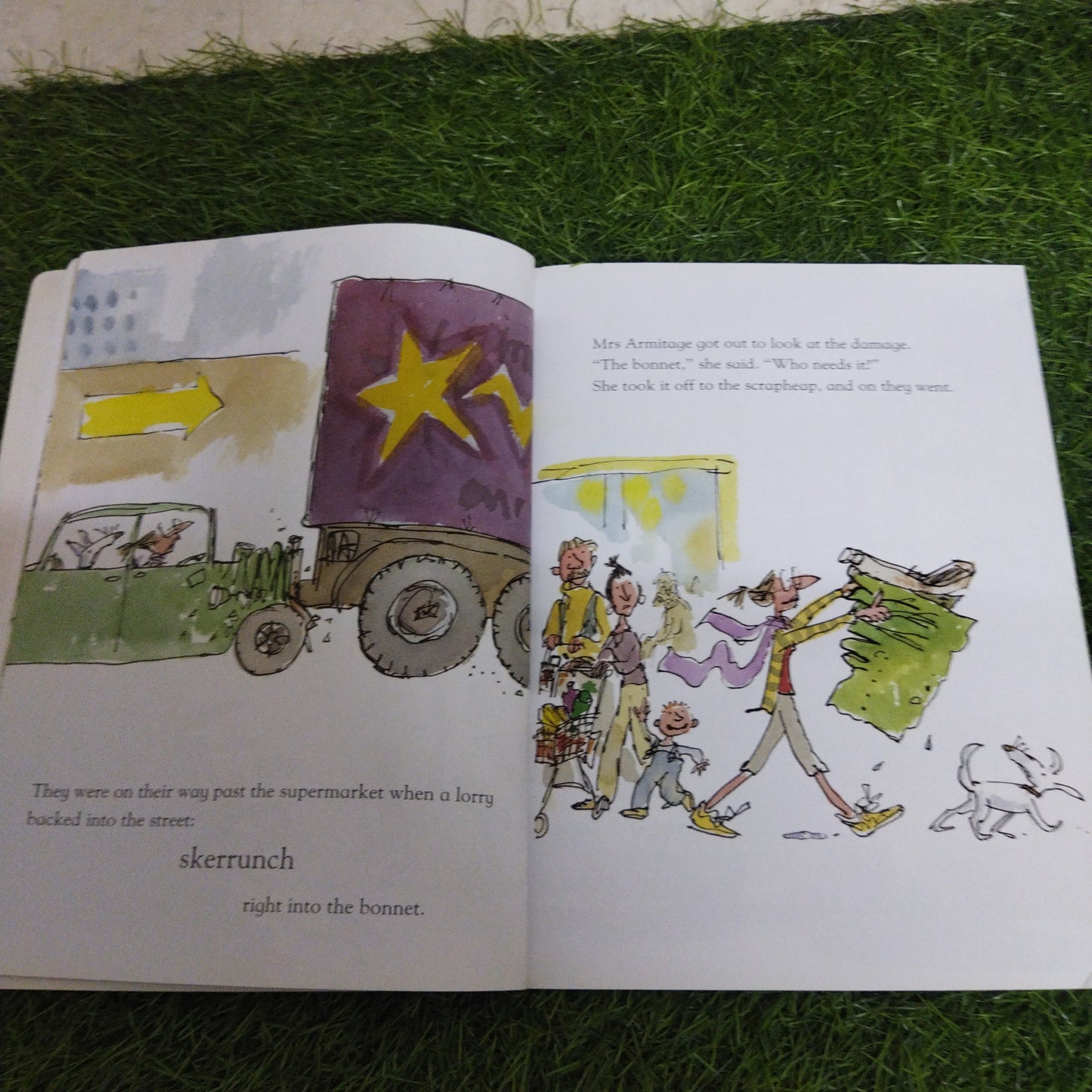 Quentin Blake Mrs Armitage Queen of the road