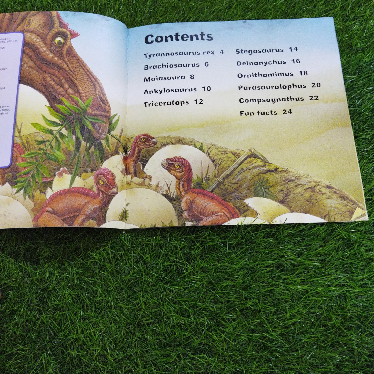I Love Dinosaurs First Facts and Pictures
