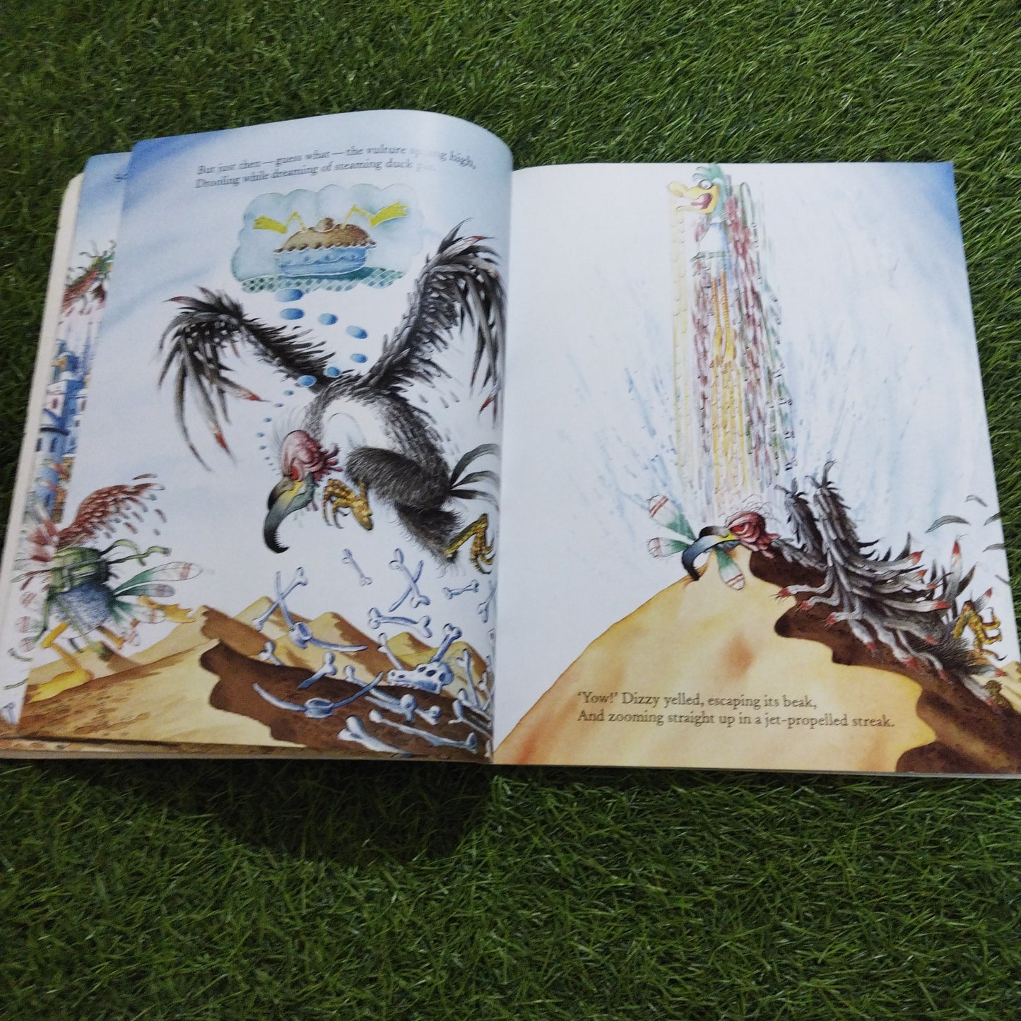 3 books in 1 Crazy The Duck with no luck