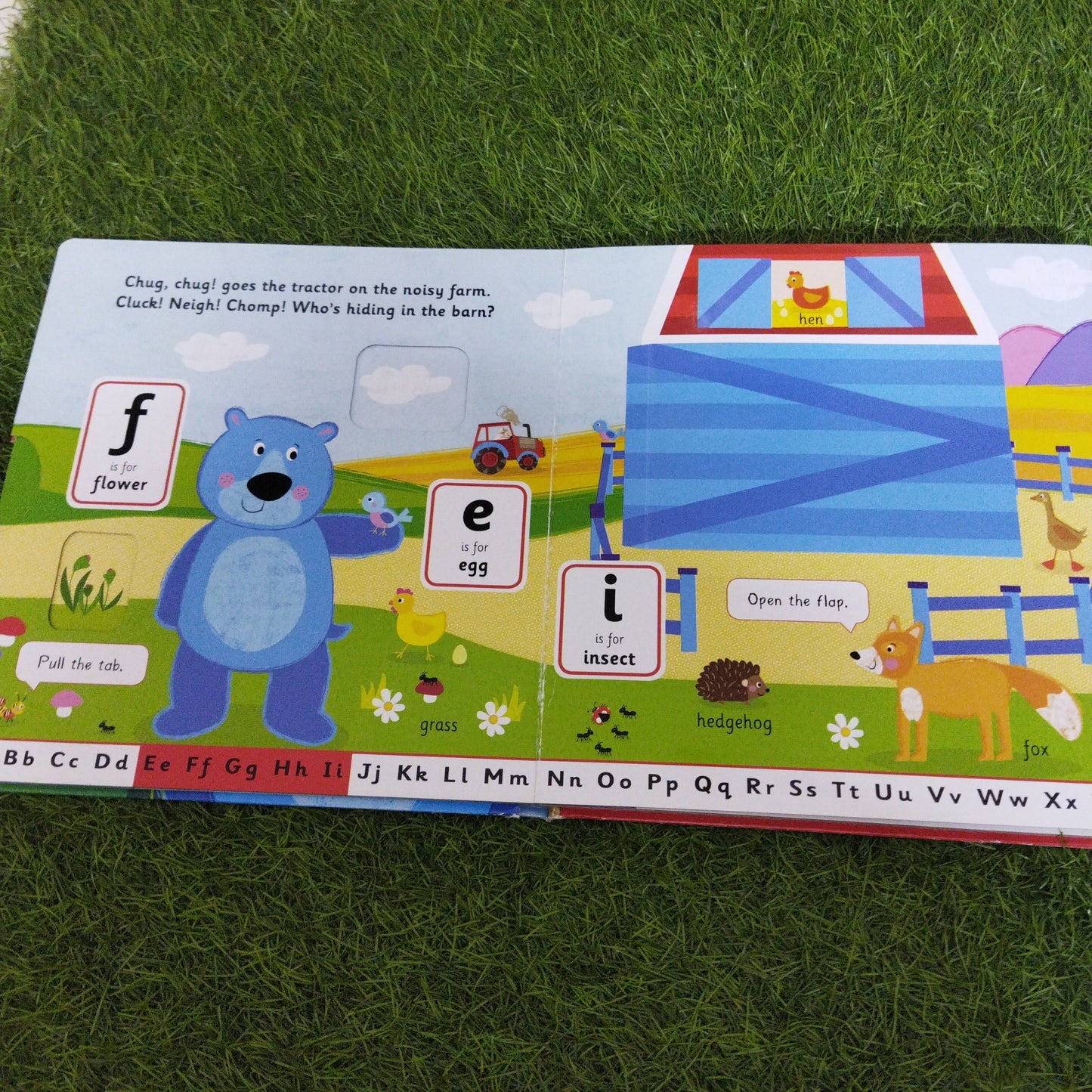 Learn with me a b c with first words, numbers , shapes and colours