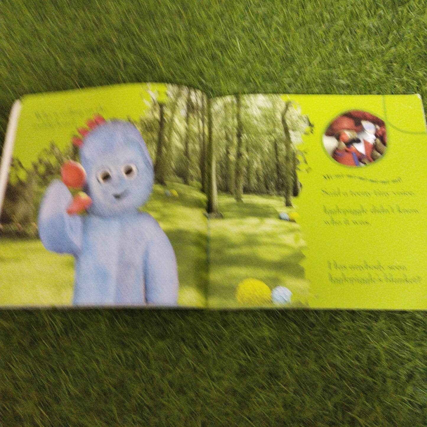 In the Night Garden … Where is Igglepiggle's blanket ?