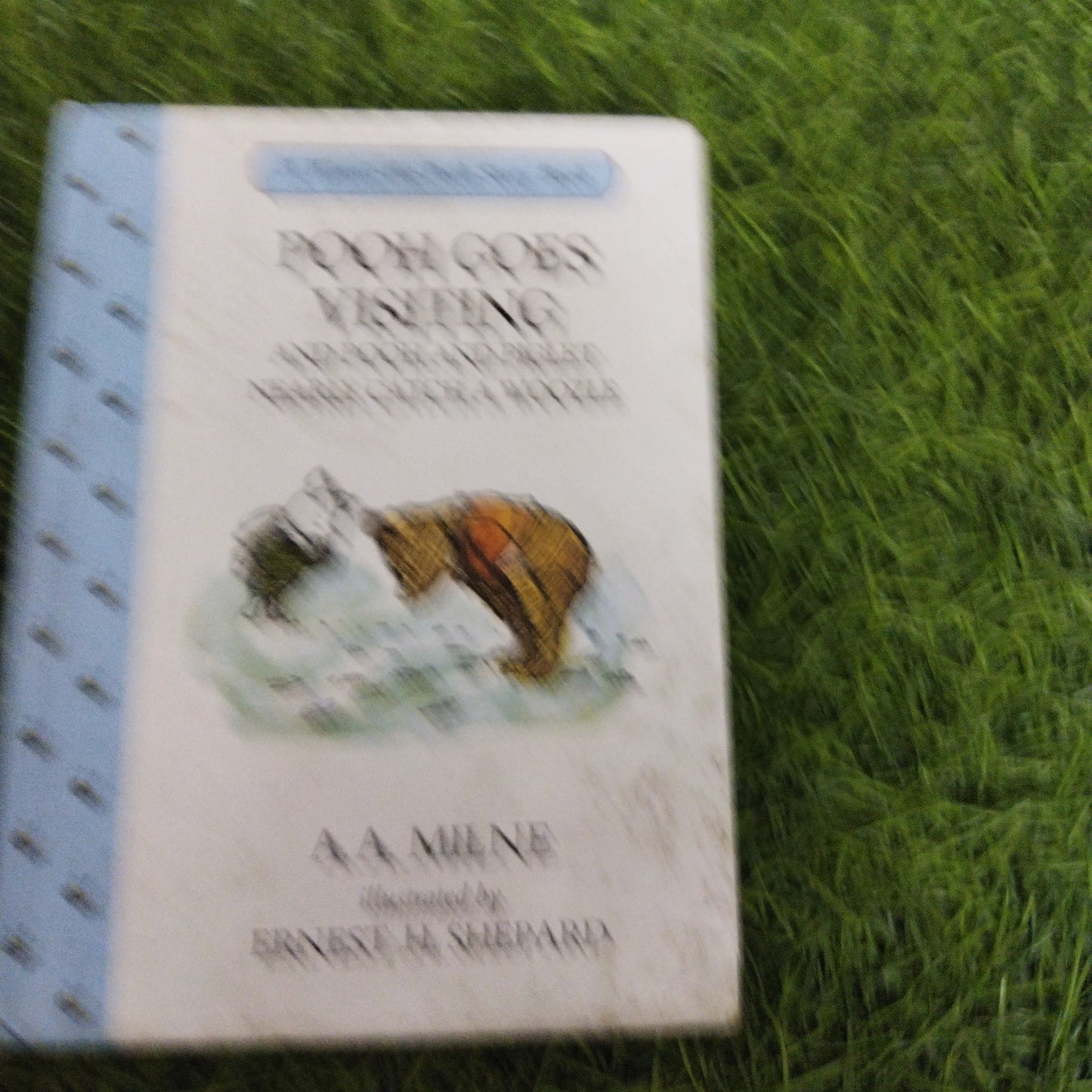 A Winnie -the-pooh story book Pooh Goes Visiting And Pooh And Piglet Nearly catch a Woozle