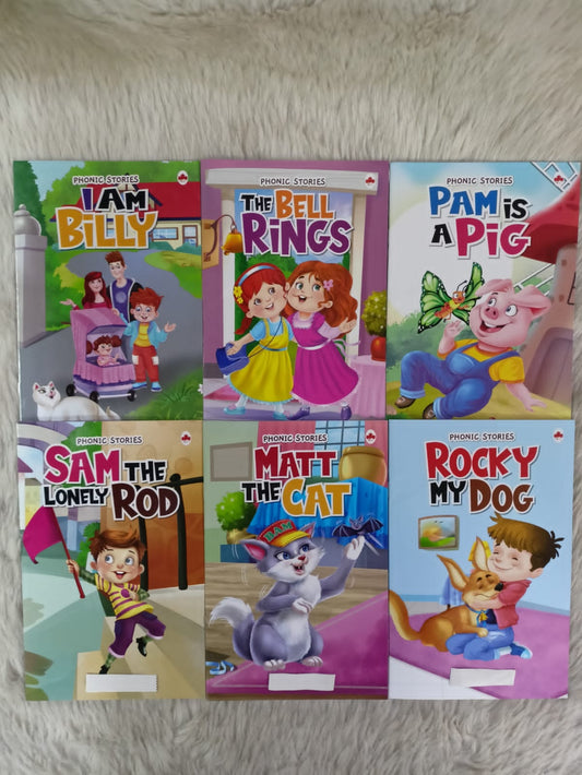 Phonics Story Book Set (set of 6 books) | Big Picture Books