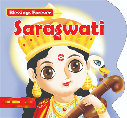 Hindu Goddess Saraswati blessing board book