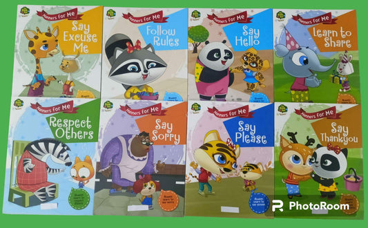Good manners book set | Set of 8 books