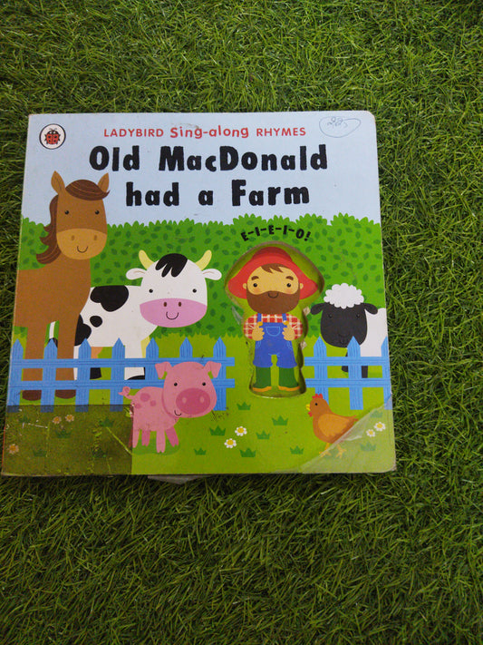 Ladybird sing -along Rhymes Old MacDonald had abfarm