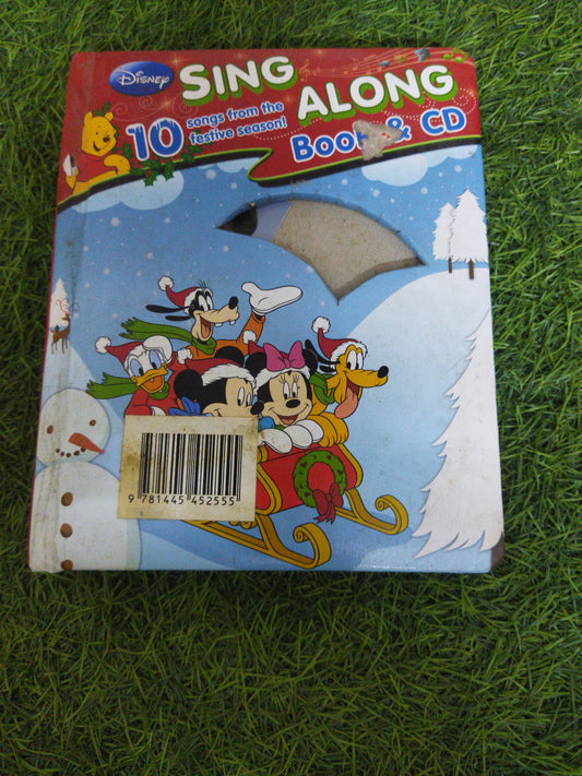 Disney Sing Along Book & CD