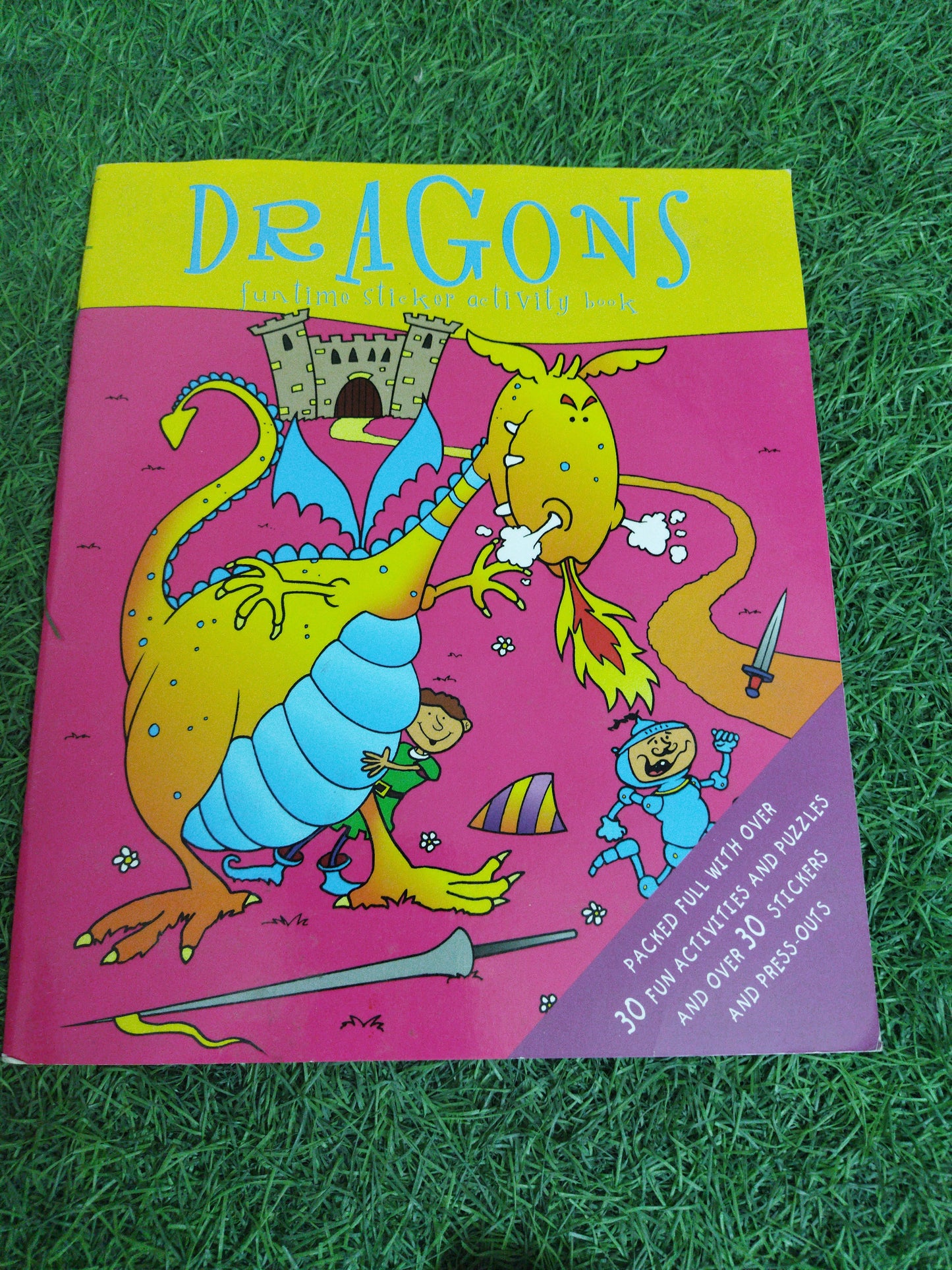 Dragons Funtime Sticker Activity book