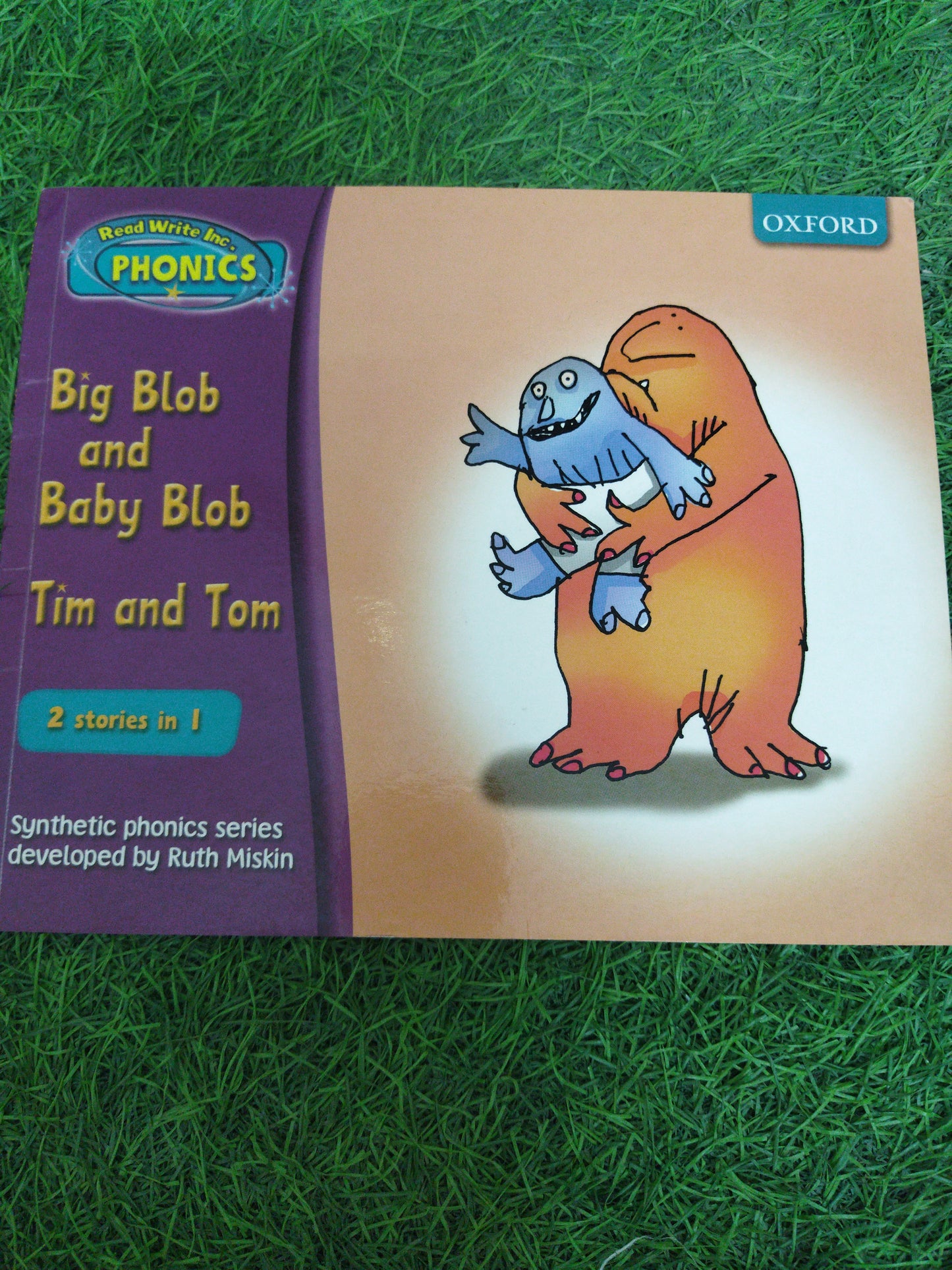 Big Blob and baby blob tim and tom