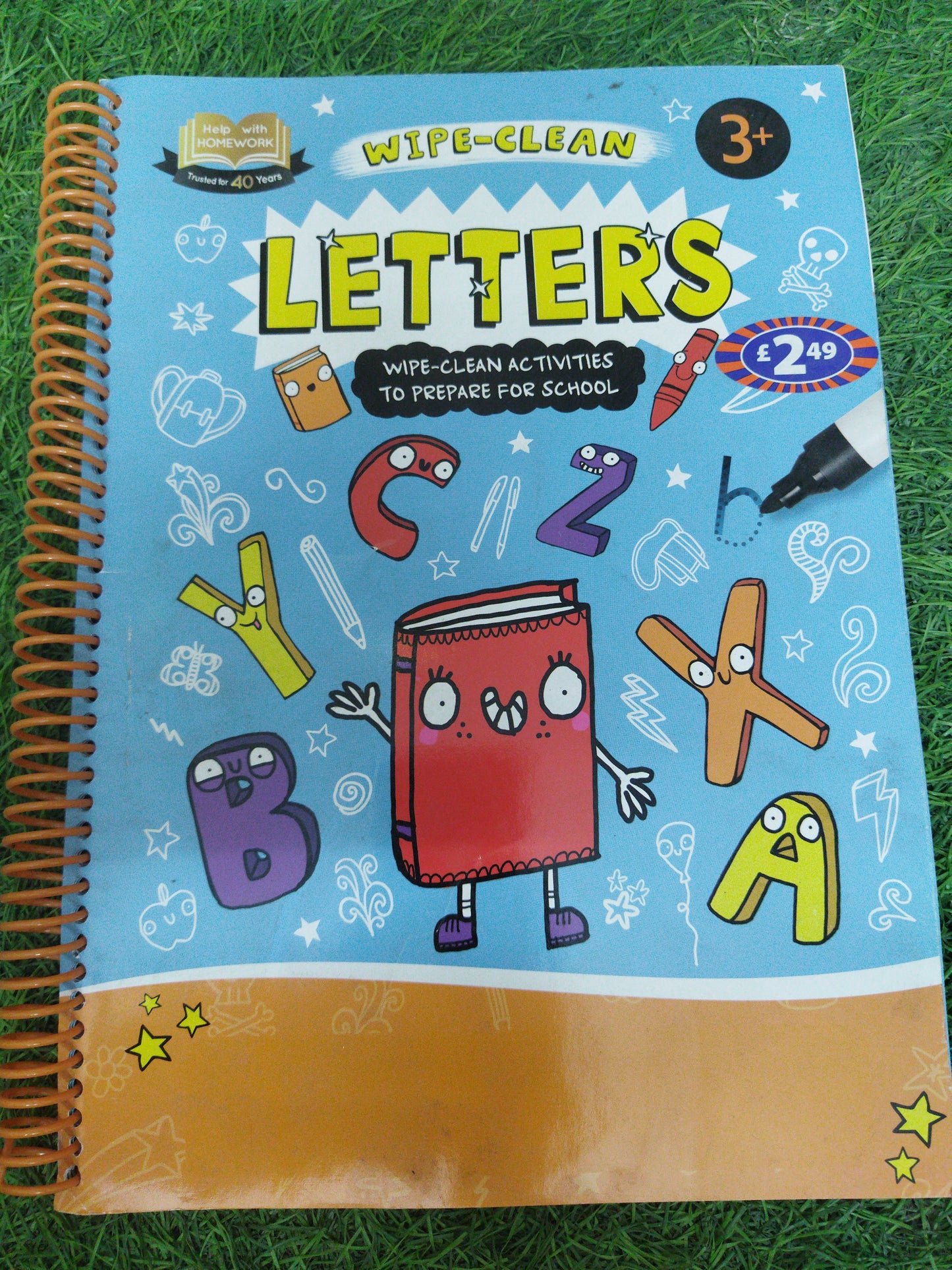 letters wipe-clean Activities