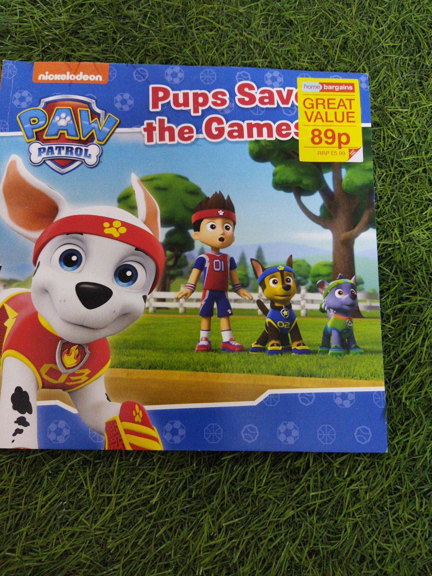 Nickelodeon Paw Patrol Pups Save the Games