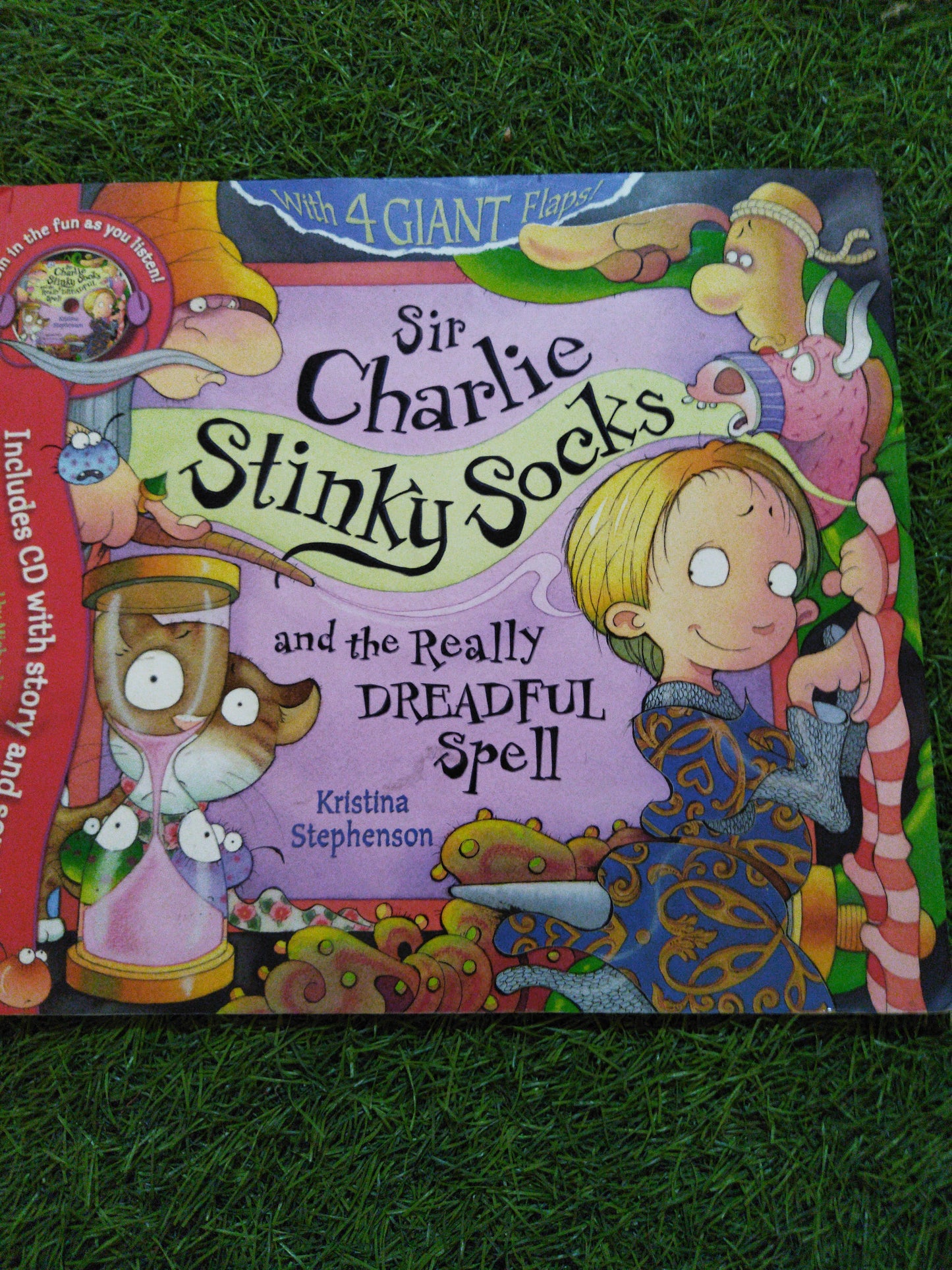 with 4 Giant Flaps ! Sir Charlie Stinky Socks and Really Dreadful spell