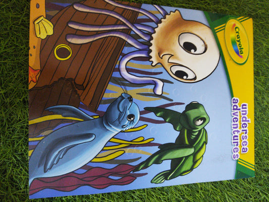 Undersea adventures Colouring book