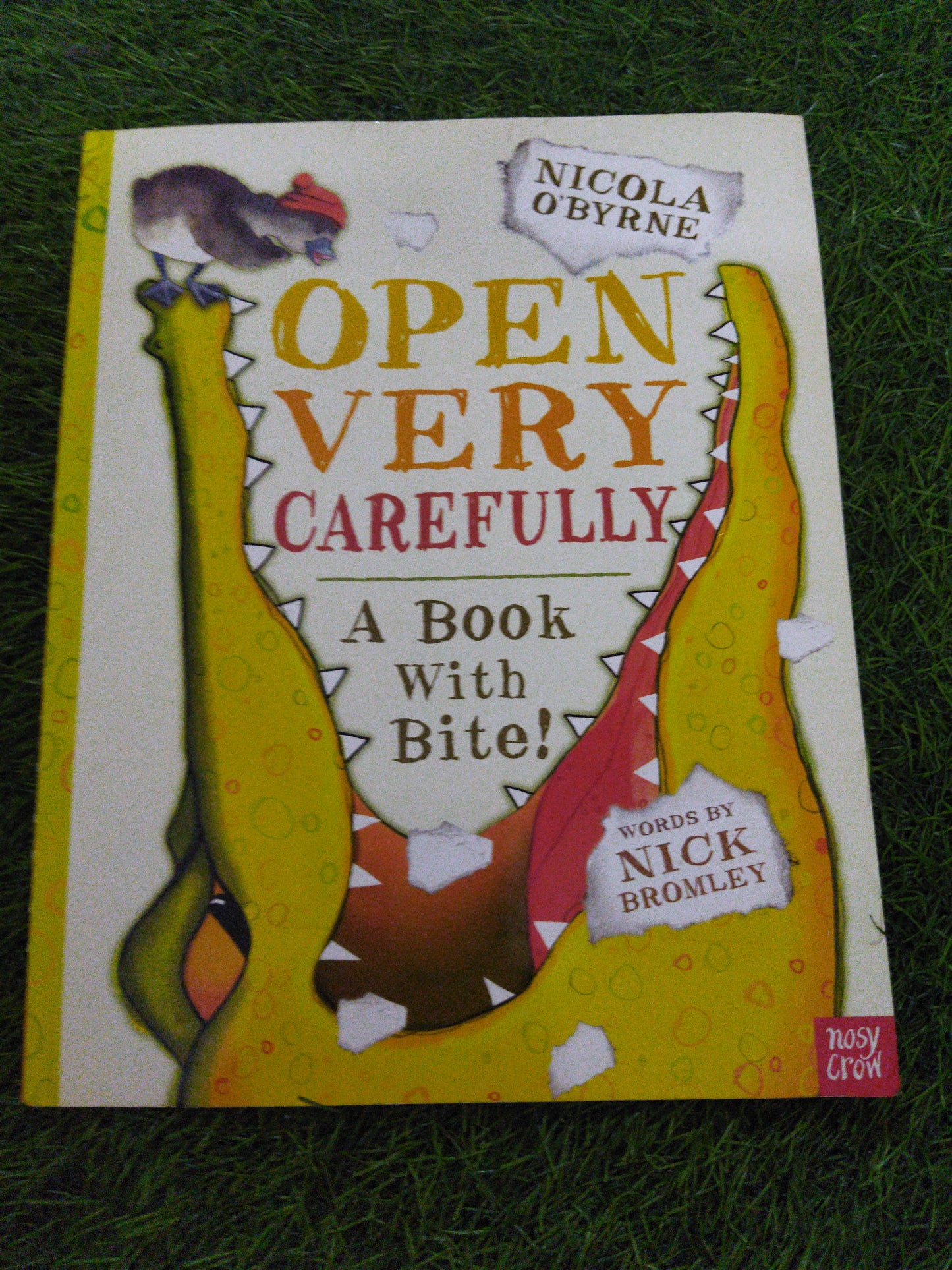 Open Very Carefully A Book With Bite !