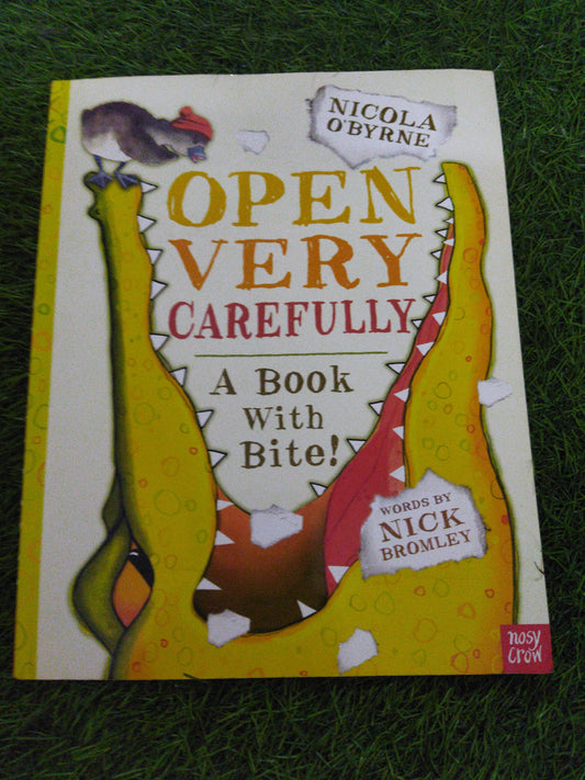 Open Very Carefully A Book With Bite !