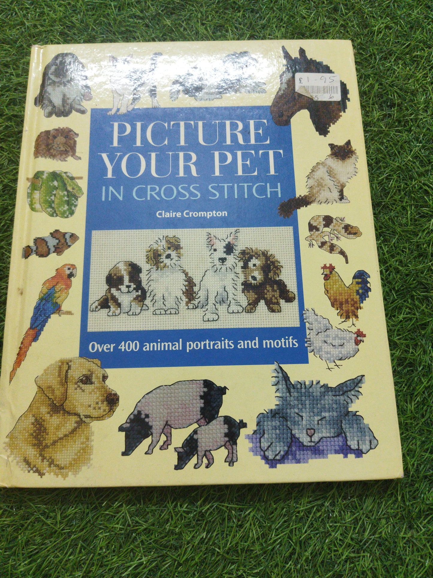 Picture Your Pet In Cross Stitch over 400 animals portraints and motify
