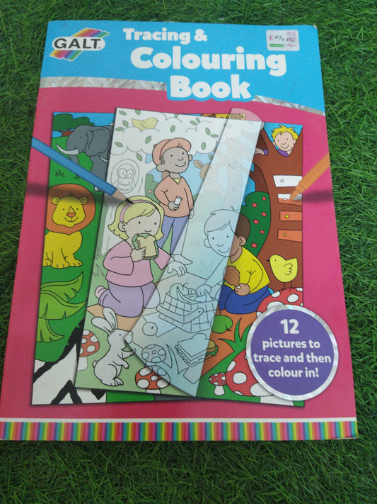 Tracing Colouring Book