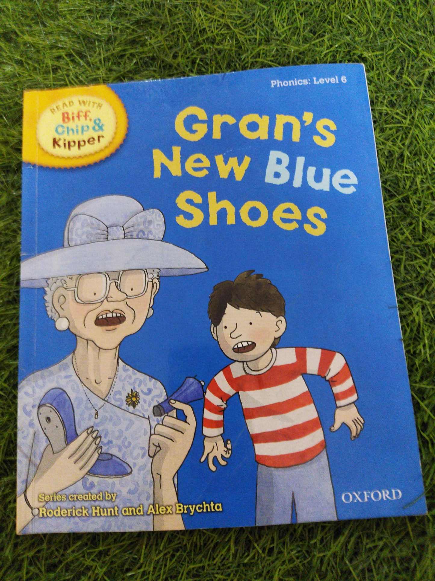 Gran's New Blue Shoes