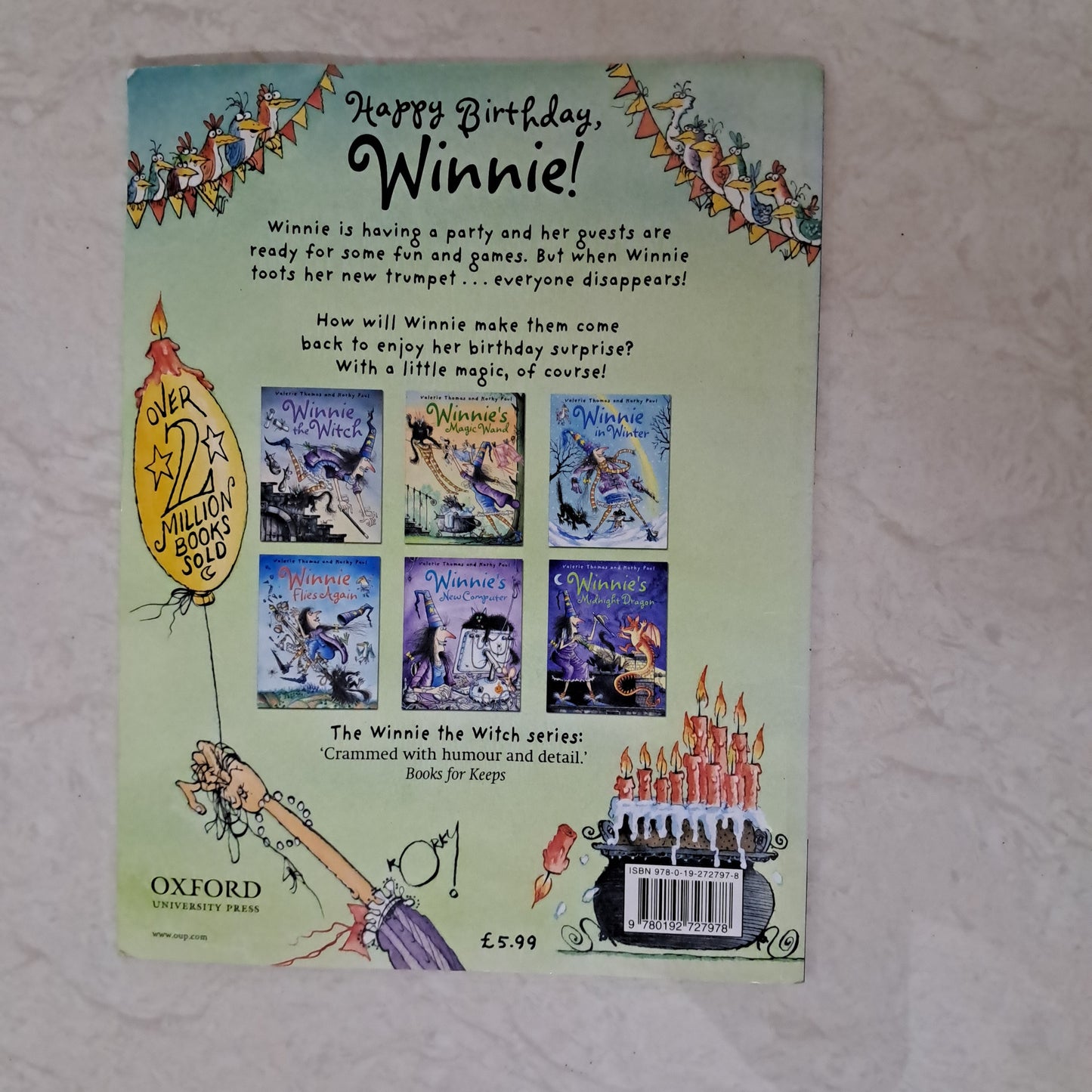Happy Birthday Winnie | Paperback