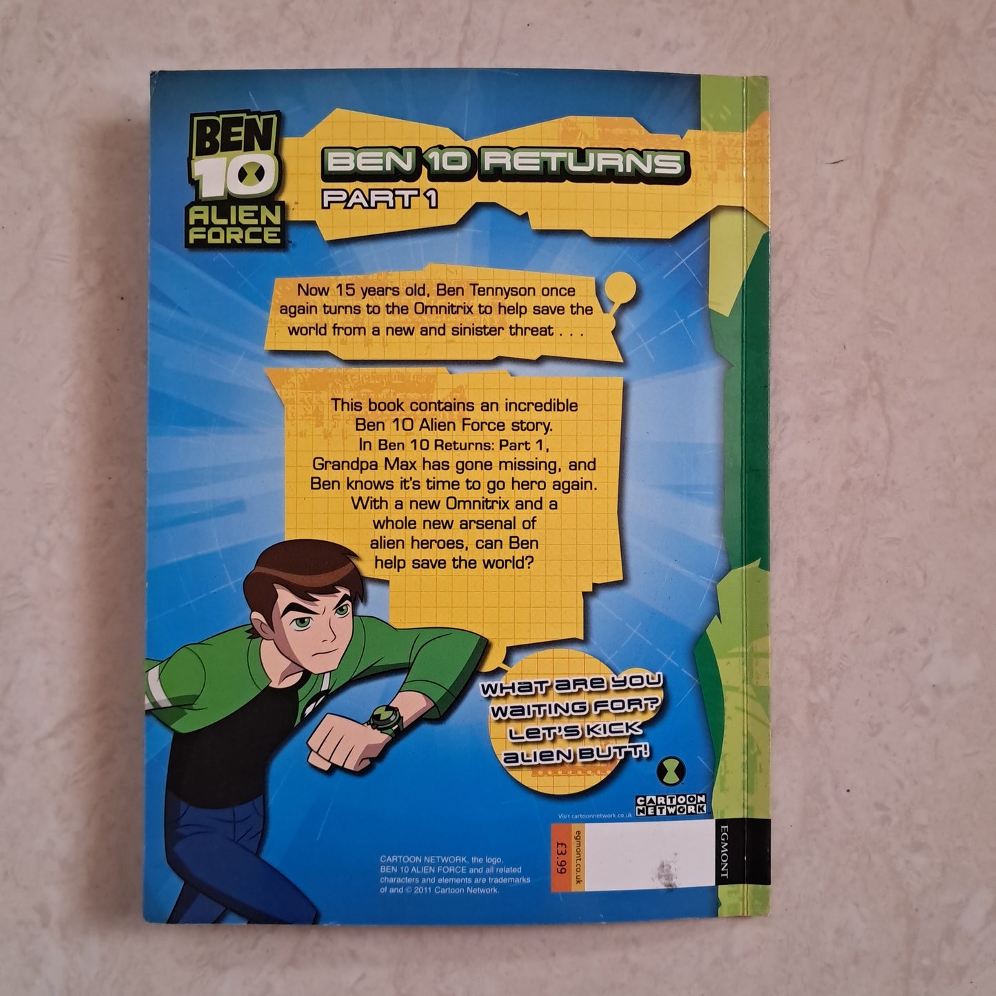 Ben 10 Returns Part 1 Storybook with Puzzles