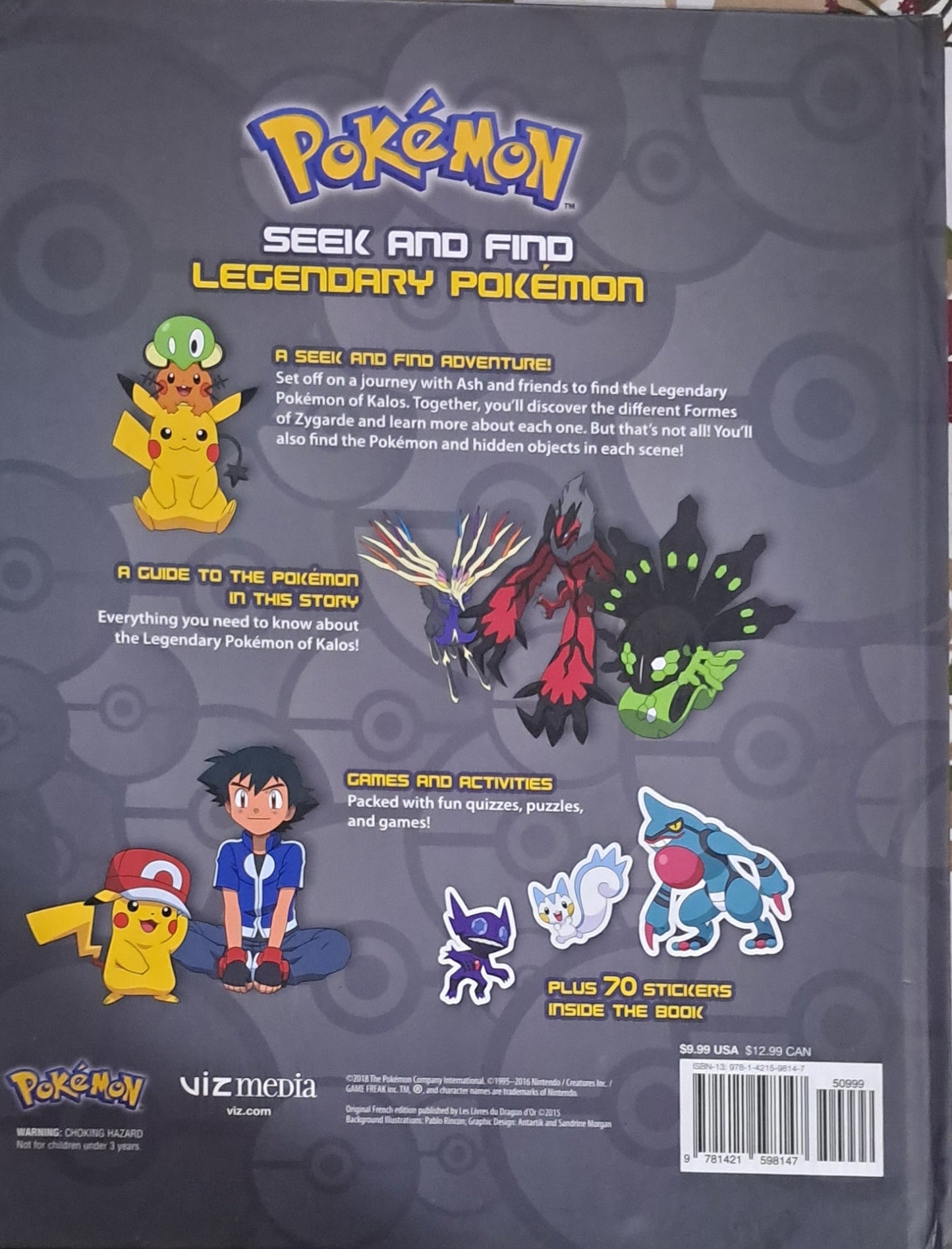 Pokemon Seek And Find | Hardcover