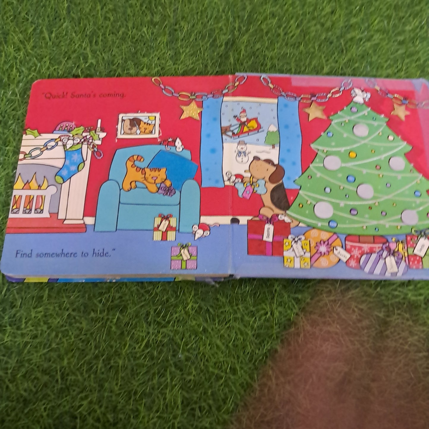 Usborne Touchy-Feely Christmas Eve