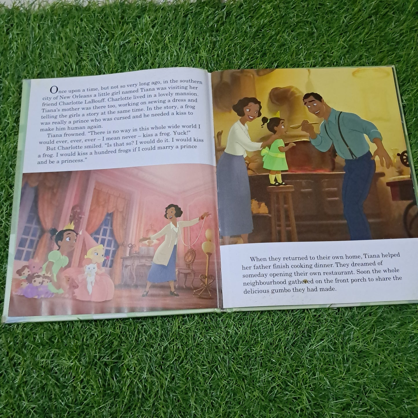 Disney Princess The Princess and the Frog Read -Along Story