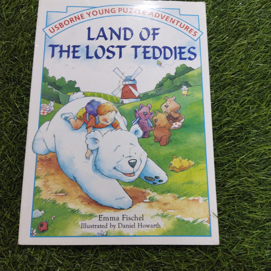 Usborne Young Puzzle Adventures Land Of the Lost Teddies