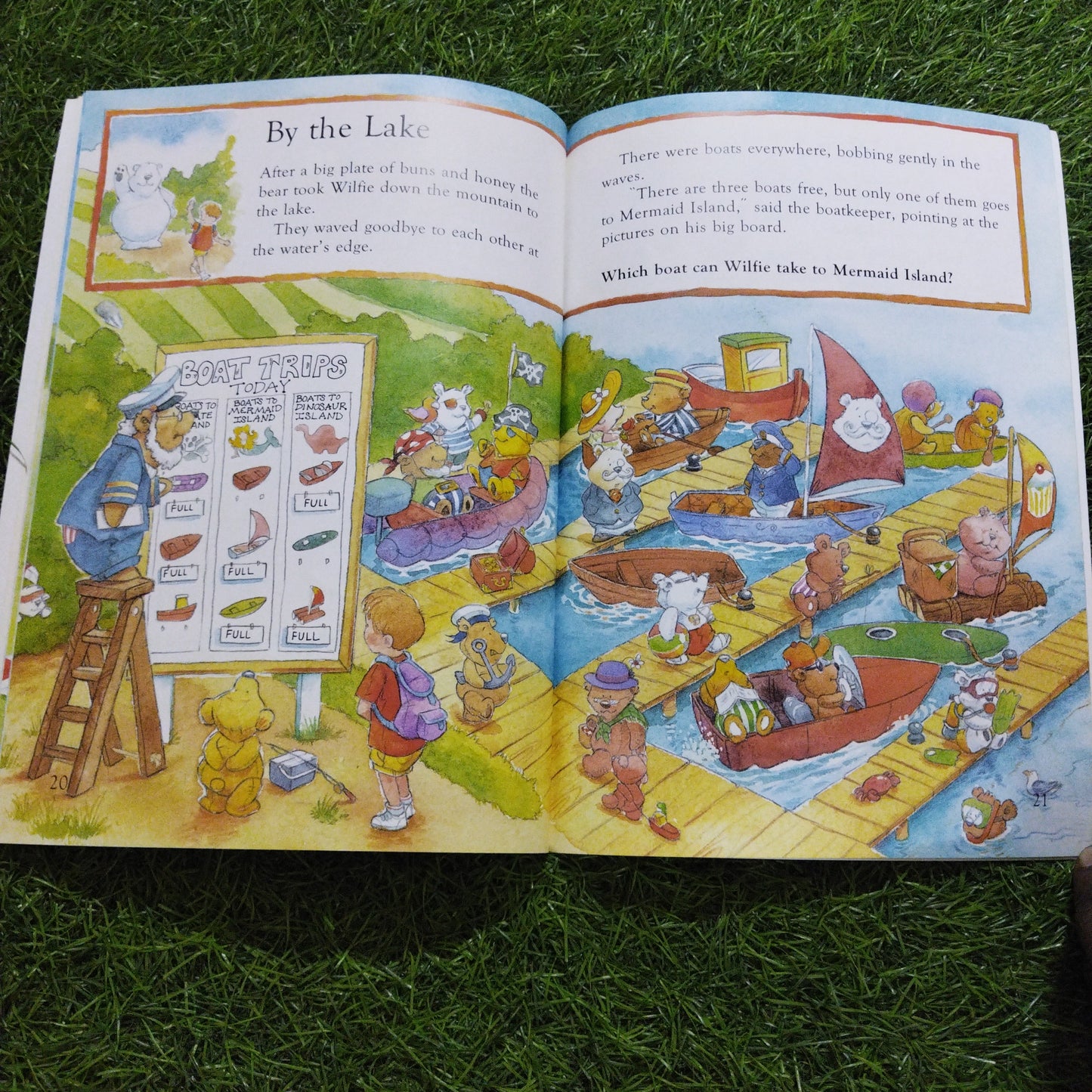 Usborne Young Puzzle Adventures Land Of the Lost Teddies