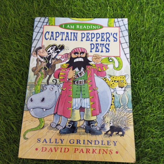 I Am Reading Captaion Pepper's Pets