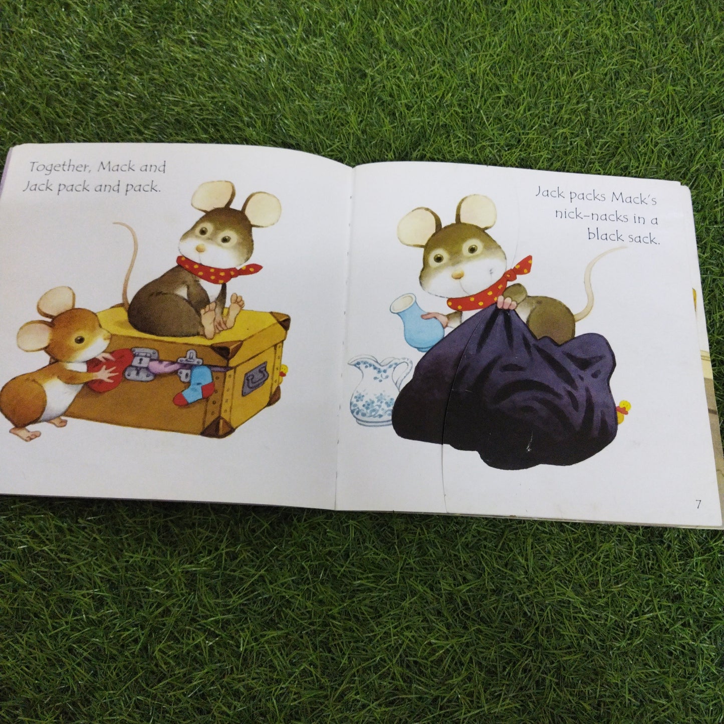 Usborne Phonics readers Mouse Moves House