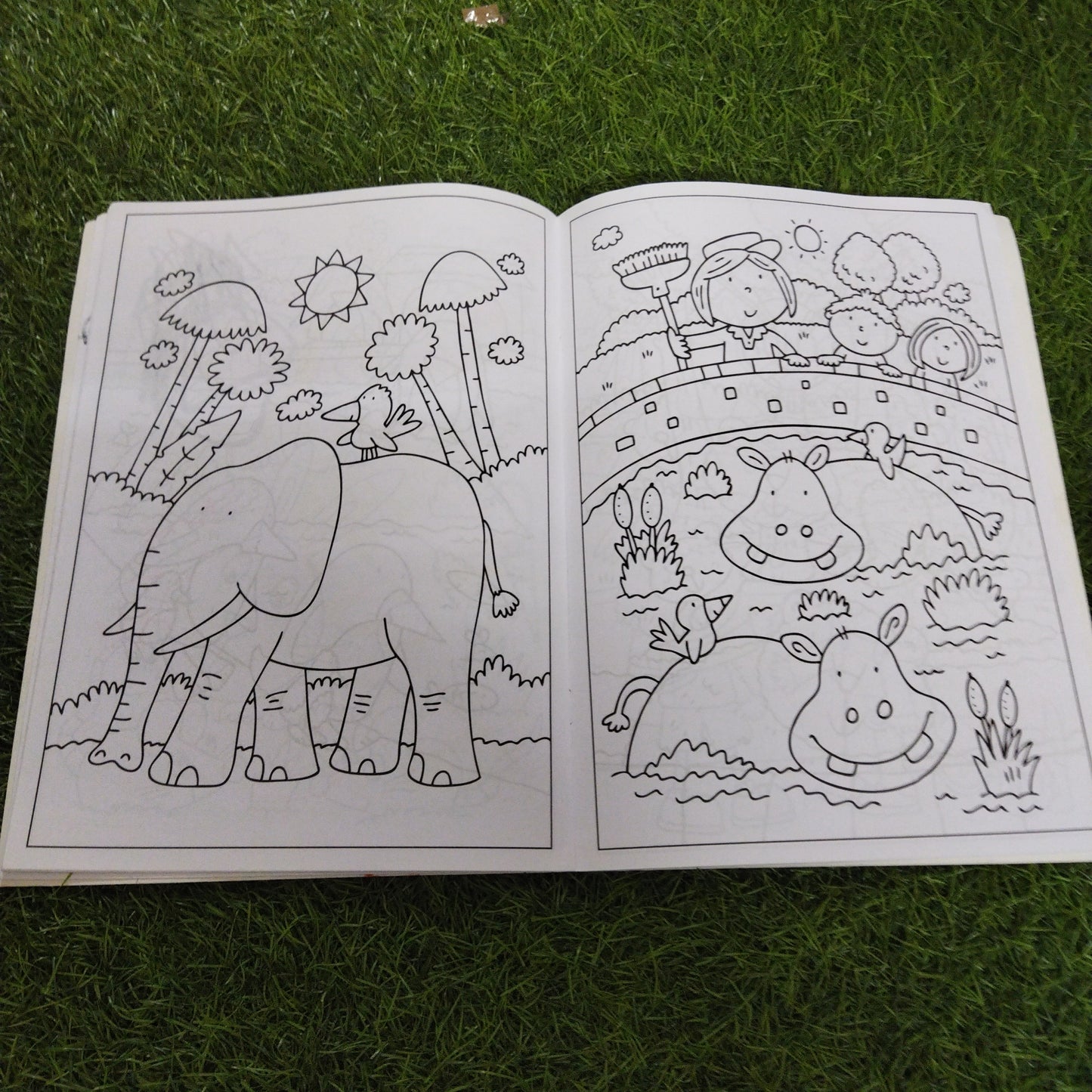 My ZOO Animals Colouring Book