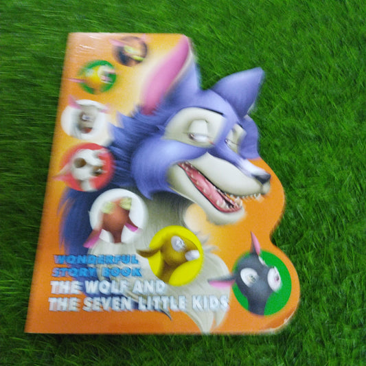 Wonderful Story Book The Wolf And The Seven Little Kids