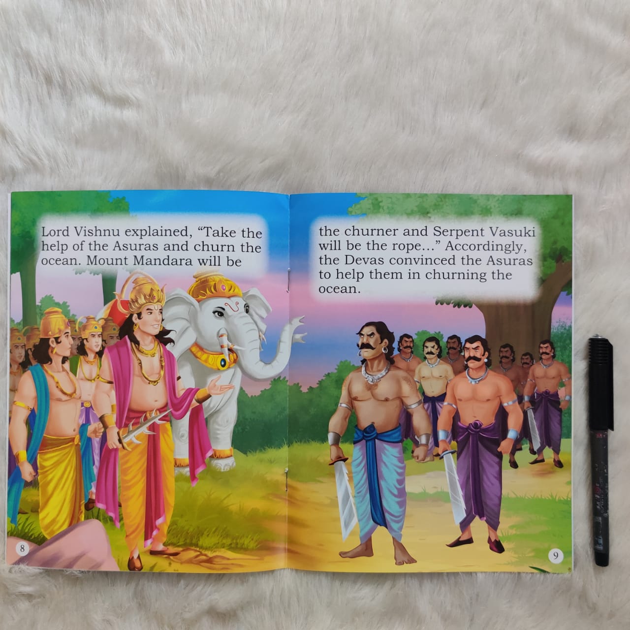 Mythology tales about Hindu Gods (Set of 10 Books)