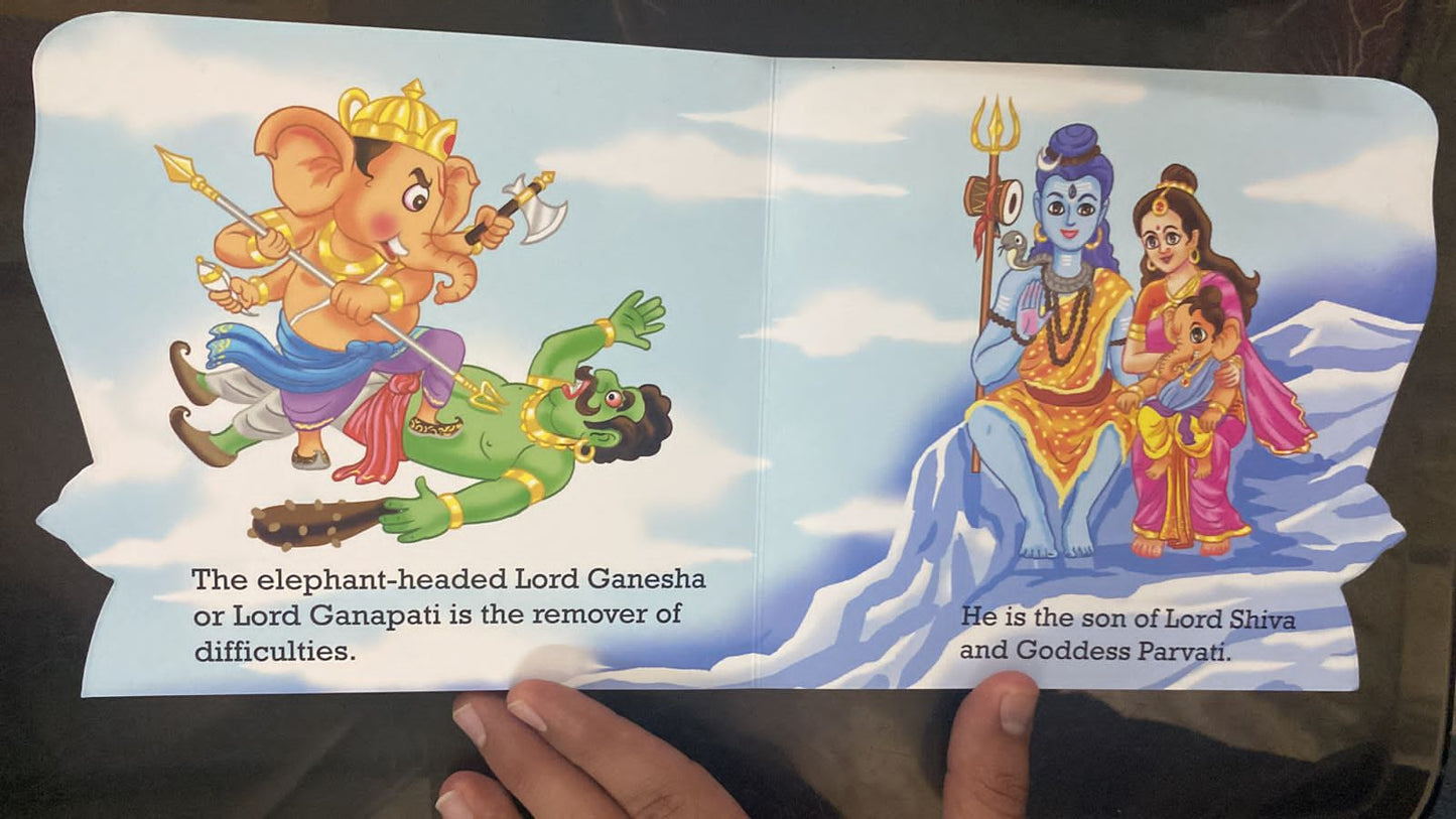Hindu God blessing board books (set of 4)