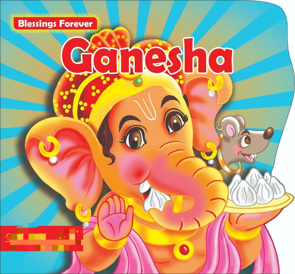 Hindu God Ganesha blessing board book
