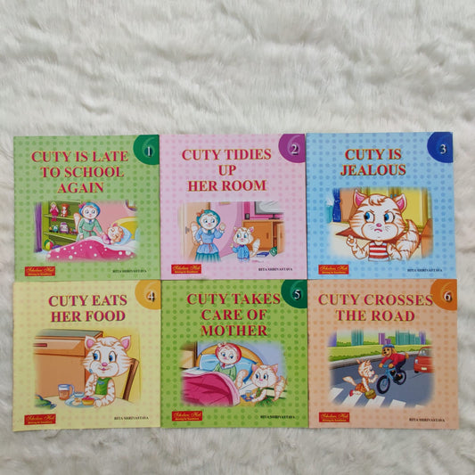 Cuty's Day | set of 6 books