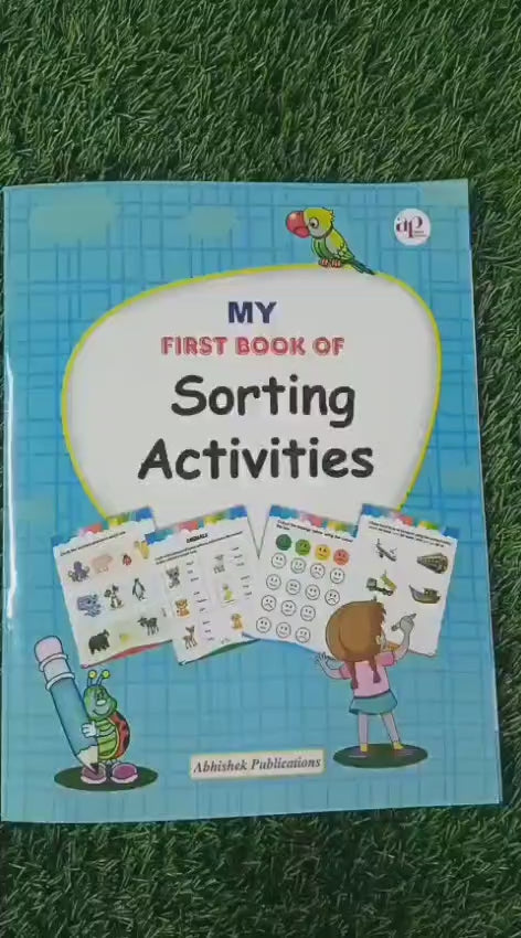 My first book of sorting activities